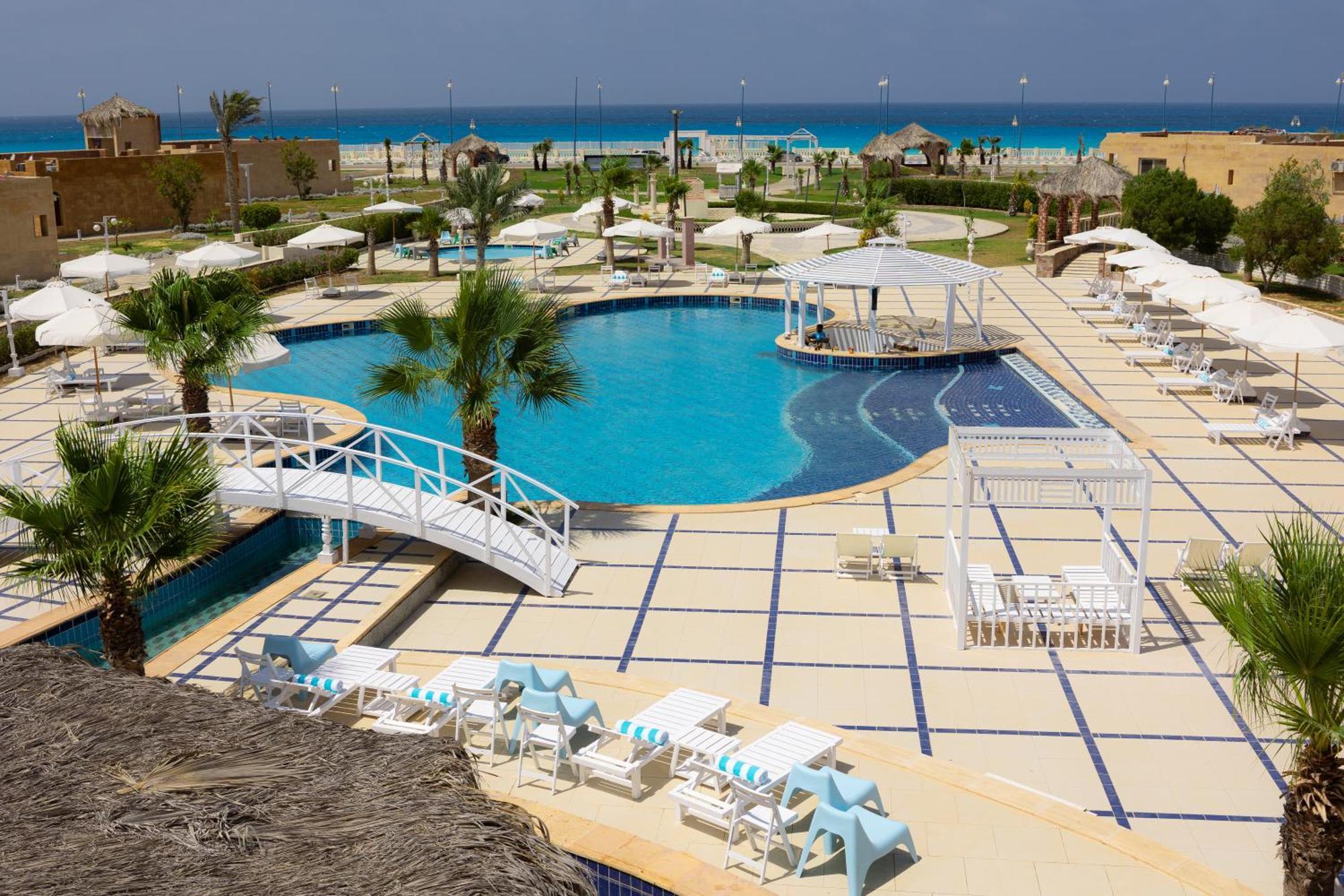 Grand Waha Resort Mersa Matruh Buitenkant foto