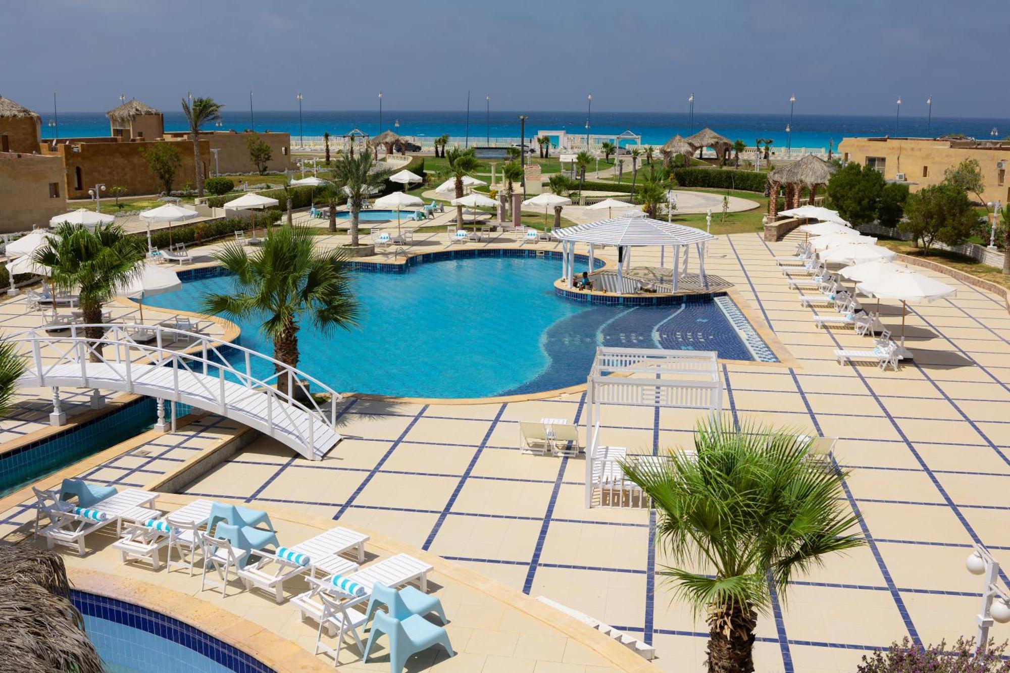 Grand Waha Resort Mersa Matruh Buitenkant foto
