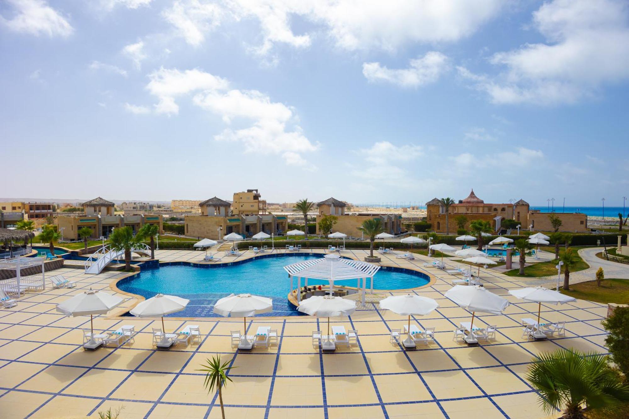 Grand Waha Resort Mersa Matruh Buitenkant foto